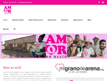 Tablet Screenshot of amorenaccio.org